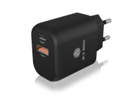 ICY BOX Ładowarka sieciowa 20W USB-C USB-A - 1141995 - zdjęcie 5